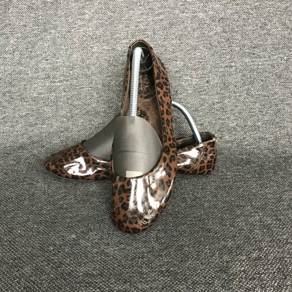 BOC Born Concept Leopard Print Slip On Ballet Flats Brown / Black Women’s Size 9 - Picture 1 of 11